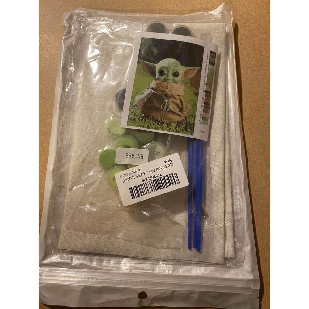 Baby Yoda Paint Kit Brand New
